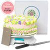 ForeverSmooth™ 12 Inch Cake Turntable w/ Leveler and Decorating Supplies Kit Kitchen FBA 