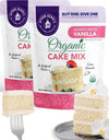 Organic Cake Mix Cake Mix Apron Heroes Adventurous Vanilla Value Pack 