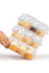 Stack&#39;n Go Cupcake Containers FBA 6 Pack | 12 Sets 