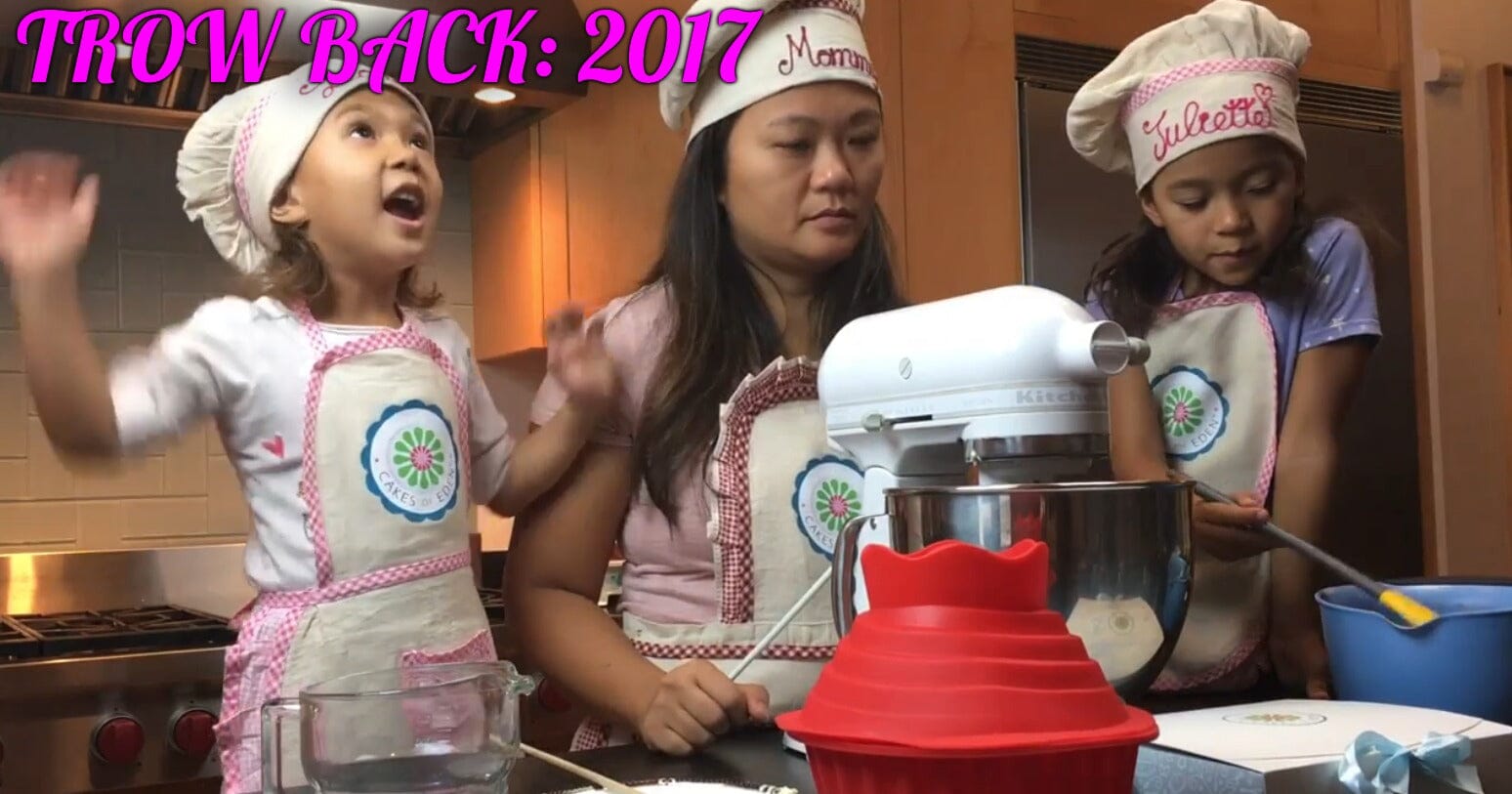 2017 Throwback: Our First Baking Video