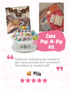 Cake Pop-N-Dip Kit + Organic Cake Mix FBA 