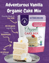 OMG Giant Donut Baking Kit + Organic Cake Mixes FBA 