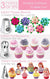 Blooms-N-Blossoms Russian Piping Tips Variety Set Kitchen FBA